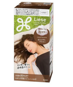 KAO Liese Foam Color Royal Brown (泡沫染髮劑 皇家棕色)