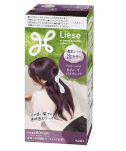 Kao Liese Hair Color Deep Violet (泡沫染髮 深紫色)