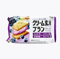 Asahi Cream Brown Rice  Blanc Blueberry 72g（2026.06）（朝日奶油糙米藍莓味）