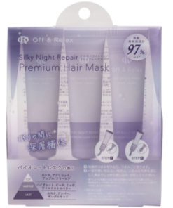 OFF RELAX Silky Night Repair Premium Hair Mask10g*3（絲滑夜間修護高級髮膜）