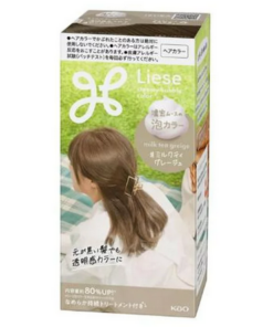 Kao Liese Creamy Bubble Hair Color Milk Tea Greige（花王 泡沫染发剂 奶茶灰粽色）