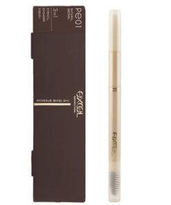 EXCEL The Prime Eyebrow Pe01 Natural Brown（三合一眉筆 自然棕）