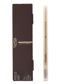 EXCEL The Prime Eyebrow Pe05 Grayish Brown（三合一眉筆 灰褐色）
