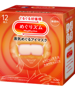 Kao MegRhythm Steam Warm Eye Mask Original 12pcs（花王 蒸氣眼罩眼貼膜 無香味）