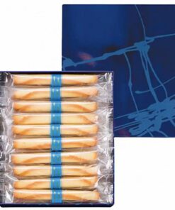 YokuMoku Cigare Japanese Cigar Cookies 20 Pieces（手工日式雪茄黃油蛋捲 經典藍盒 20枚入）