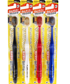 Ebisu 6-Row 48-Soft Bristle Wide Head Whitening Toothbrush (Random Color)（惠比壽 超纖細雙倍植毛寬頭牙刷 偏軟毛 (62) 顏色隨機）